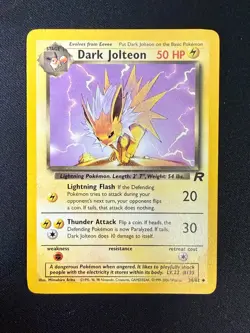 Dark Jolteon - 38/82 - Uncommon - Unlimited Edition (LP) Pokemon - Image 1