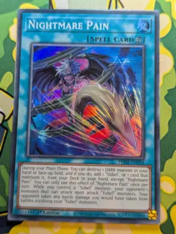 Yu-Gi-Oh! - Nightmare Pain - PHNI-EN054 - Super Rare - 1st Edition - Image 1
