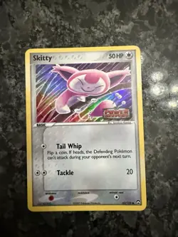 Pokemon Skitty Reverse Holo Common Power Keepers 62/108 Basic 50 HP 2007 - Image 3