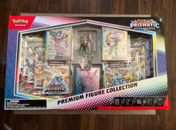 Sealed Pokemon TCG Scarlet Violet Prismatic Evolutions Premium Figure Collection - Image 1