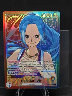 One Piece EB-03 Heroines ENGLISH Nefeltari Vivi Alt Art Leader - Image 1