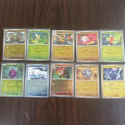 Pokemon Card Game Monster Ball Mirror 10 pcs mixed - Image 1
