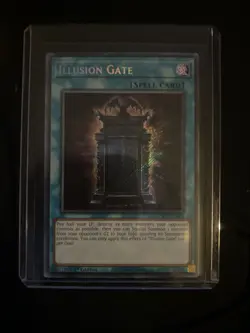 MZMU-EN023 Illusion Gate : Secret Rare Card : 1st Edition : YuGiOh TCG - Image 1