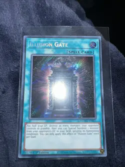 MZMU-EN023 Illusion Gate Secret Rare 1st Edition YuGiOh - Image 1