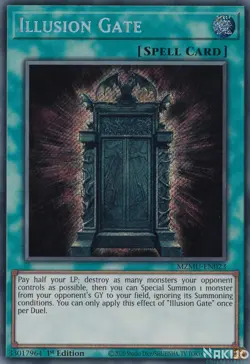 YuGiOh - Illusion Gate - MZMU-EN023 - Secret Rare - 1st Edition - Image 1