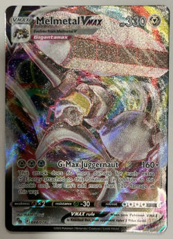 Pokemon Card Melmetal VMAX 048/078 Full Art Pokemon GO Near Mint - Image 1