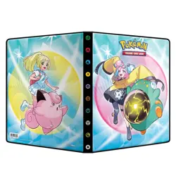 Pokemon TCG: Journey Together 9-Pocket Binder (A4) Lillie & Iono Holds 252 Cards - Image 1