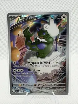 Pokemon Tornadus SVP 021 Scarlet & Violet Promo Holo Basic Card 120 HP Hurricane - Image 1