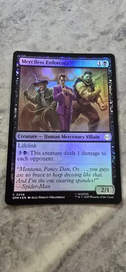 Merciless Enforcers Marvel's Spider-Man Foil - Image 1