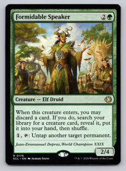 Formidable Speaker - Lorwyn Eclipsed MTG - Image 1