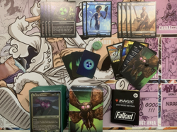 MTG Fallout Commander Deck Mutant Menace Mothman Precon Opened READ!! NVR PLAYED - Image 2