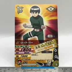 Rock Lee - NARUTO Card Game 2005 BANDAI Carddass DN-009T TCG Japanese #558 - Image 1