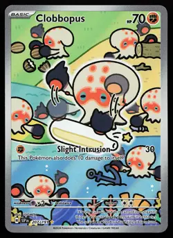Clobbopus 207/191 Holo Illustration Rare Surging Sparks Pokemon Card - Image 1
