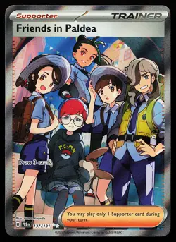 Friends in Paldea 137/131 Ultra Rare Prismatic Evolutions Pokemon Card - Image 1