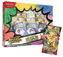 Pokemon TCG Mega Evolution Ascended Heroes First Partners Deluxe Pin Collection - Image 2