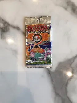 Pokemon 1996 Japanese Base Set Booster Pack 291 Yen - FACTORY SEALED - Image 1