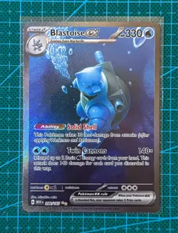Pokemon TCG SV: 151 - Blastoise Ex 200/165 Special Illustration Rare English - Image 1