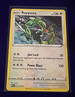 Pokemon - Rayquaza - 014/015 - McDonalds Promo 2025 - Image 1