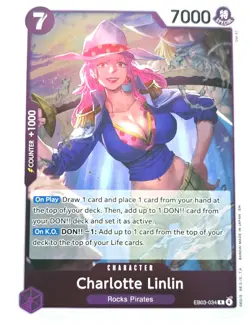 Charlotte Linlin - EB03-034 - Rare - One Piece- English - Image 1