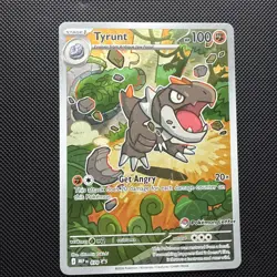 Pokemon Center Stamped Tyrunt MEP 070 ETB Promo - Image 1