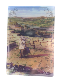 Frieren Demons Metallic Wafer Anime Collectible Trading Card - Image 1