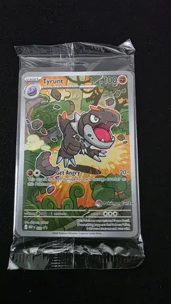 Tyrunt 070 Pokemon Center Stamped Promo - Sealed - Perfect Order - Image 1