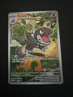 Tyrunt 070 Pokemon centre Stamped Promo - Image 1