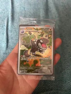 Tyrunt 070 Pokemon Center Stamped Perfect Order Promo Card Sealed - Image 1