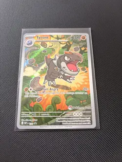 Tyrunt 070 Pokemon Center Stamped Black Star Promo Perfect Order Pokemon Card NM - Image 1