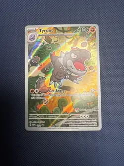Tyrunt 070 Perfect Order ETB Black Star Promo, Pokemon Center Stamp - Image 1