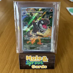 Tyrunt 070 Perfect Order ETB Black Star Promo, Pokemon Center Stamp - Image 1