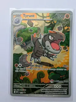 Tyrunt 070 Pokemon Center Stamp Black Star Promo Variant - Image 1
