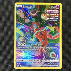 Pokemon TCG Deoxys GG12/GG70 Holo Card Crown Zenith Galarian Gallery - Image 1