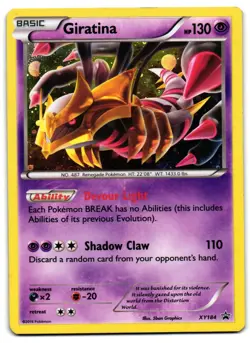 Giratina XY184 - XY Promo Pokemon TCG Holo - HP Card - Image 1