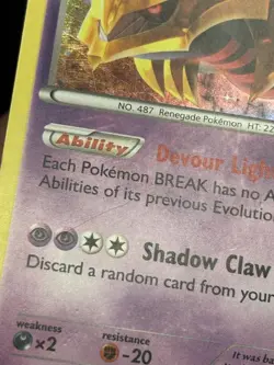 Giratina XY184 - XY Promo Pokemon TCG Holo - HP Card - Image 4
