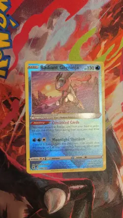 pokemon radiant Greninja. 6 Cards Total - Image 2