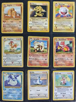 Complete Pokemon Card Base Set 102/102 WOTC 1999 Charizard, Blastoise, Venusaur - Image 3