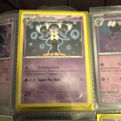 Lot Of Gothita Gothitelle Gothorita 9x Total Mint Condition Cards - Image 3