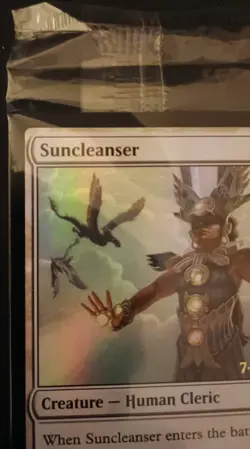 Suncleanser SEALED PRERELEASE STAMPED Magic the Gathering MTG Card FOIL PROMO - Image 3