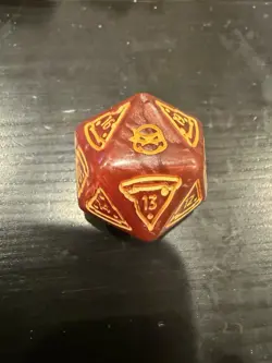 MTG Teenage Mutant Ninja Turtles D20 Dice Life Counter TMT MTG Pizza Bundle - Image 1