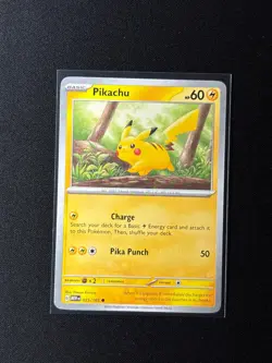 Pikachu - 025/165 - Normal - SV: Scarlet & Violet 151 - Common - NM - Pokemon - Image 1