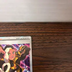 Pokemon Ryme Trainer Full Art Ultra Rare SV03 Obsidian Flames Holo 221/197 EN - Image 3