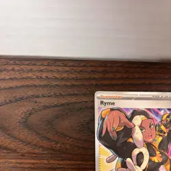 Pokemon Ryme Trainer Full Art Ultra Rare SV03 Obsidian Flames Holo 221/197 EN - Image 4