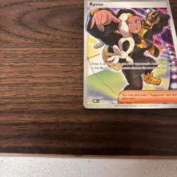 Pokemon Ryme Trainer Full Art Ultra Rare SV03 Obsidian Flames Holo 221/197 EN - Image 5