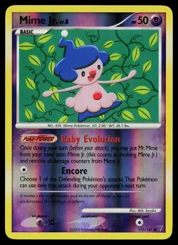 Pokemon Card - Mime Jr. Supreme Victors 115/147 Common Reverse Holo - Image 1