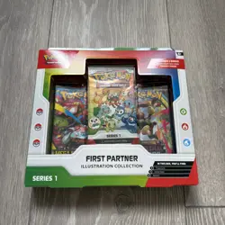 1 x Pokemon TCG First Partner Illustration Collection Series 1 Sealed - Image 1