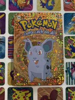 Pokemon 151 Vintage Pocket Monsters Vending HOLO Prism Sticker 2000 Nintendo - Image 2