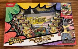 Pokemon Mega Evolution Ascended Heroes Premium Poster Collection Mega Lucario - Image 1