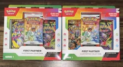 Pokemon TCG First Partner Illustration Collection 30th Anniversary New Sealed x2 - Image 1
