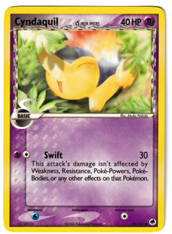 Cyndaquil - 45/101 - Dragon Frontiers - Pokemon TCG - Image 1